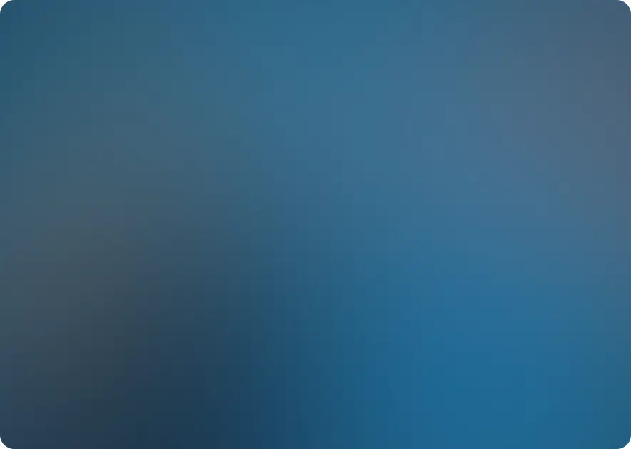 A gradient transitioning from dark blue on the left to light blue on the right.